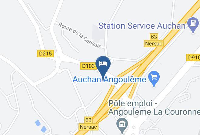 Charente - Hotel Premiere Classe Angouleme La Couronne Maps