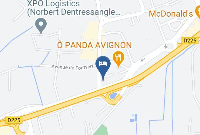 Vaucluse - Hotel Premiere Classe Avignon Nord Le Pontet Maps