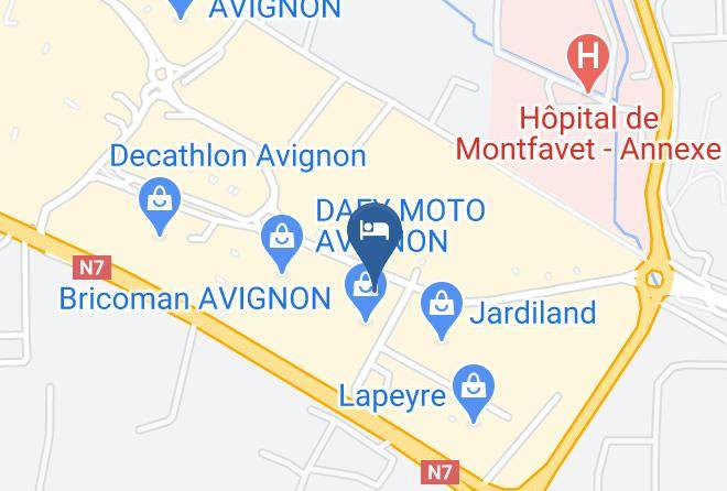 Vaucluse - Hotel Premiere Classe Avignon Parc Des Expositions Maps