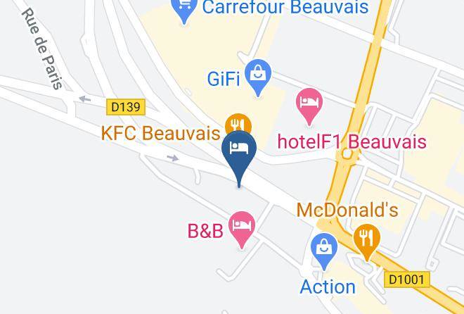 Oise - Hotel Premiere Classe Beauvais Maps