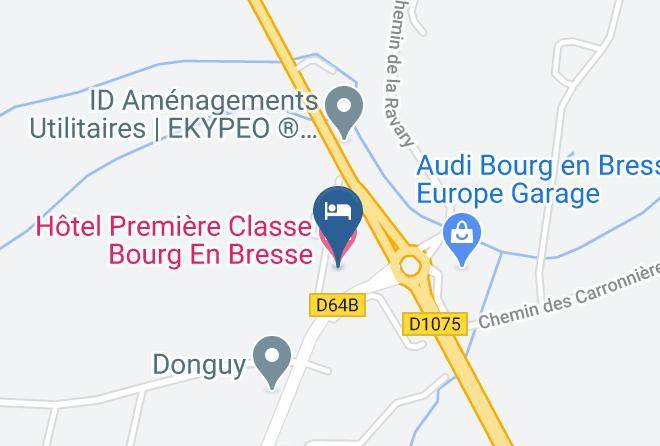 Ain - Hotel Premiere Classe Bourg En Bresse Maps