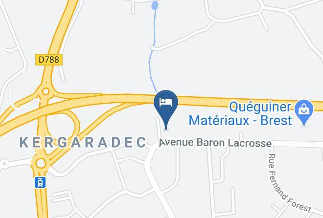 Finistere - Hotel Premiere Classe Brest Gouesnou Maps