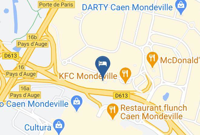 Calvados - Hotel Premiere Classe Caen Est Mondeville Maps