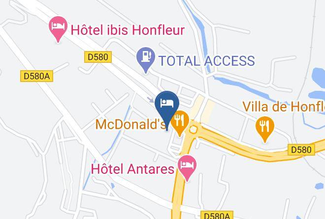 Hotel Premiere Classe Honfleur Map