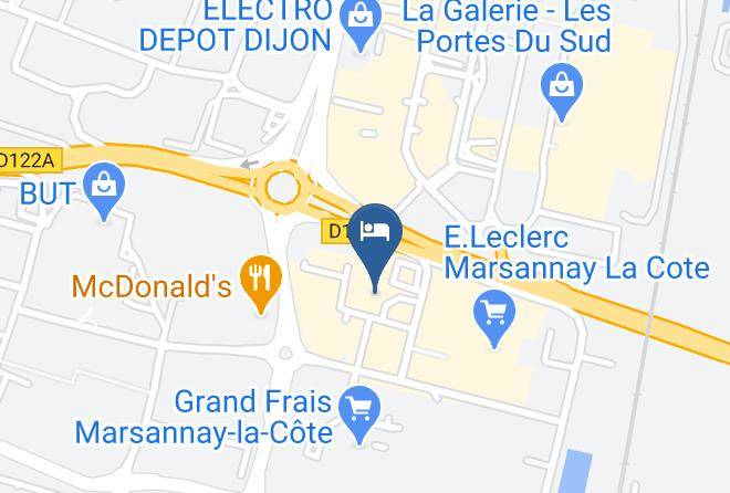 Cote D Or - Hotel Premiere Classe Dijon Marsannay Maps
