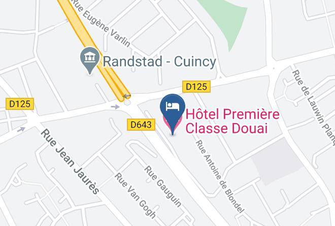 Nord - Hotel Premiere Classe Douai Maps