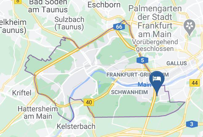 B&b Hotel Frankfurt Airport Map