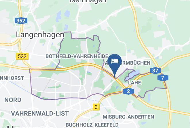 Stadt Hannover - B&b Hotel Hannover Lahe Maps