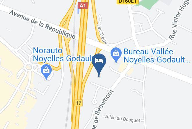 Pas De Calais - Hotel Premiere Classe Henin Beaumont Maps