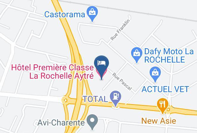 Charente Maritime - Hotel Premiere Classe La Rochelle Aytre Maps