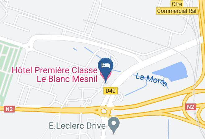 Seine St Denis - Hotel Premiere Classe Le Blanc Mesnil Maps