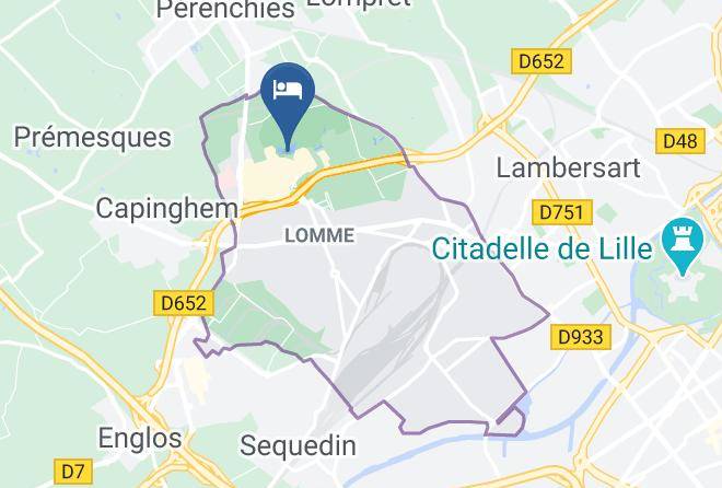 Nord - Hotel Premiere Classe Lille Lomme Maps
