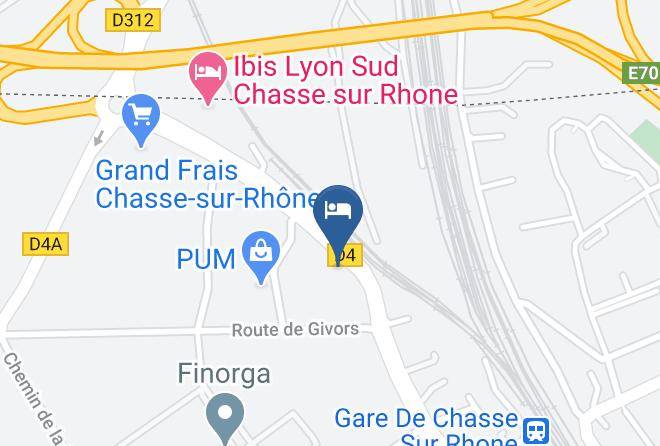 Isere - Hotel Premiere Classe Lyon Chasse Sur Rhone Maps