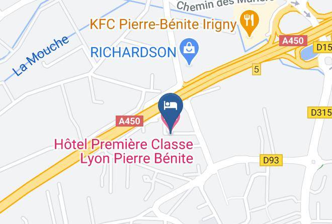 Rhone - Hotel Premiere Classe Lyon Sud Pierre Benite Maps