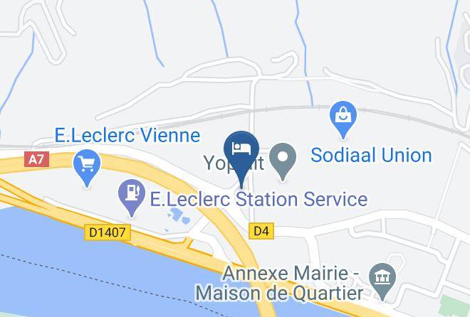 Isere - Hotel Premiere Classe Lyon Sud Vienne Maps