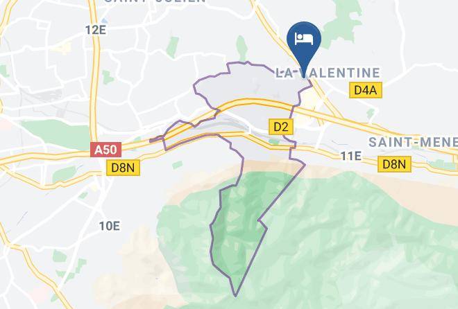 Hotel Premiere Classe Marseille La Valentine Map