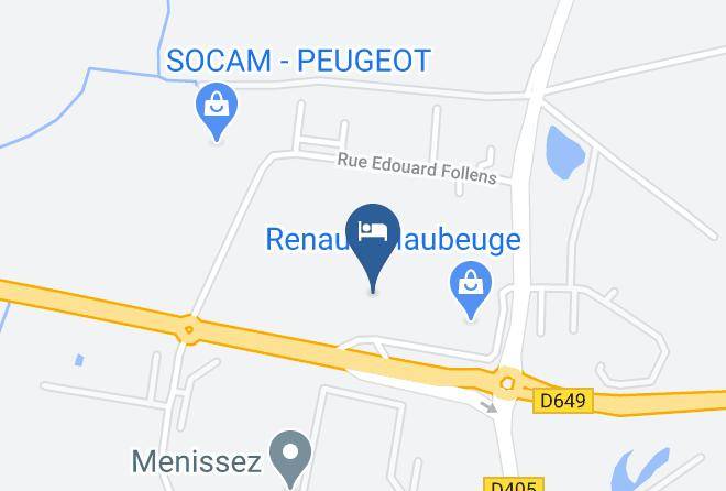 Nord - Hotel Premiere Classe Maubeuge Feignies Maps