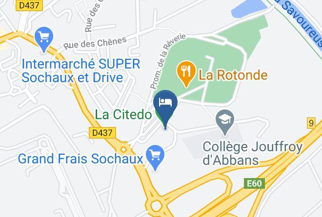 Doubs - Hotel Premiere Classe Montbeliard Sochaux Maps