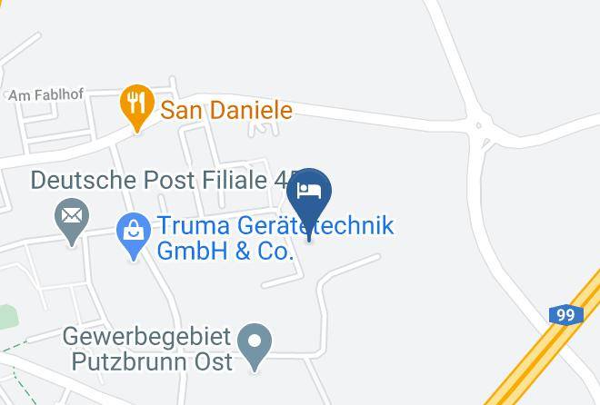 Munich District - B&b Hotel Munchen Putzbrunn Maps