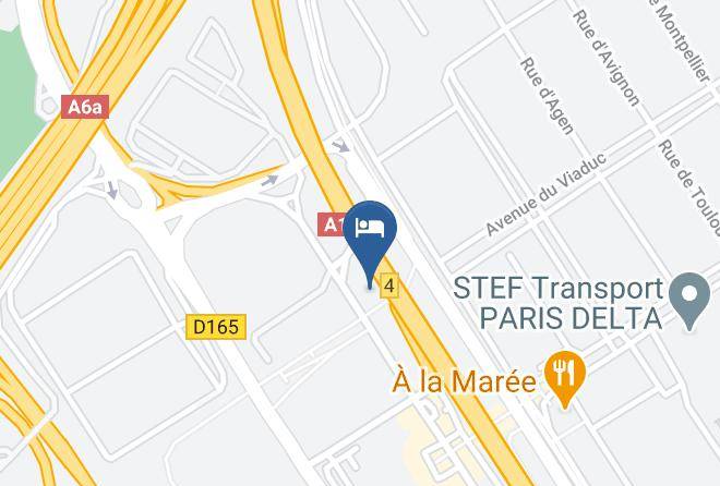 Val De Marne - Hotel Premiere Classe Orly Rungis Maps