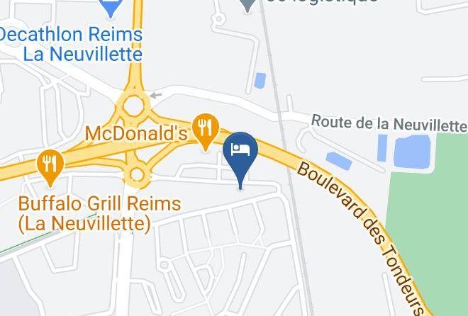 Hotel Premiere Classe Reims Nord Betheny Map