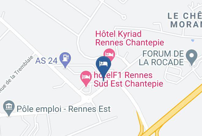 Ille Et Vilaine - Hotel Premiere Classe Rennes Sud Maps