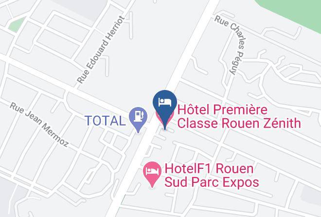 Hotel Premiere Classe Rouen Sud Zenith Parc Expo Map