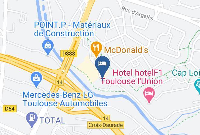 Haute Garonne - Hotel Premiere Classe Toulouse Nord Sesquieres Maps