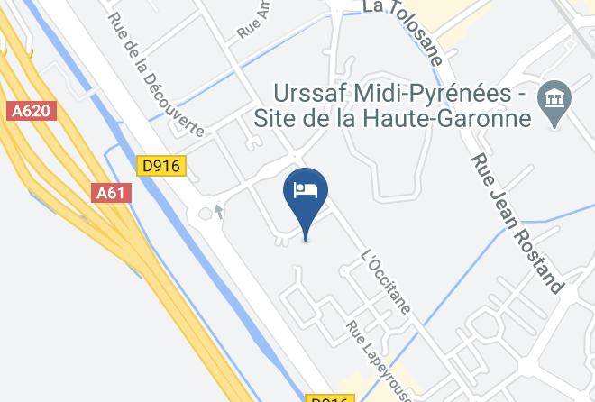 Haute Garonne - Hotel Premiere Classe Toulouse Labege Maps