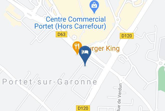 Haute Garonne - Hotel Premiere Classe Toulouse Sud Portet Maps