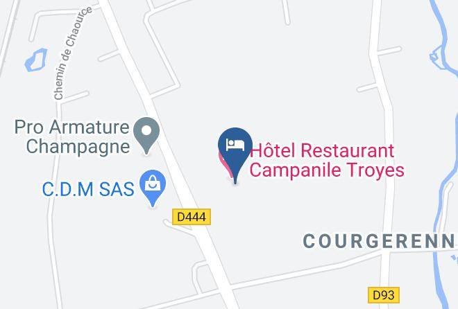 Aube - Hotel Premiere Classe Troyes Bucheres Maps