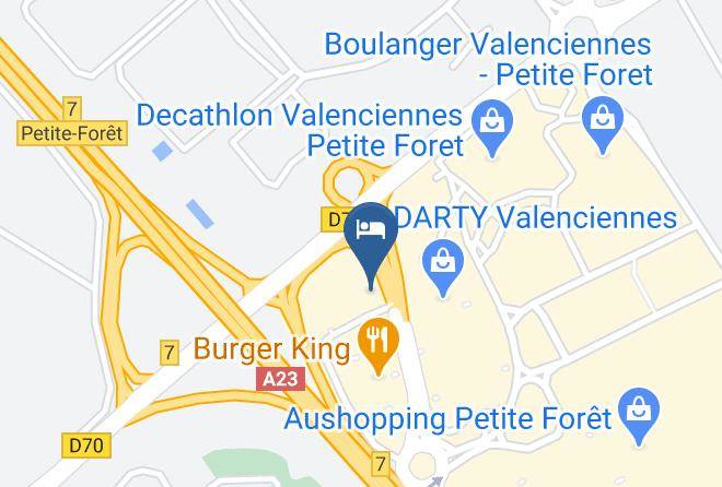 Nord - Hotel Premiere Classe Valenciennes Petite Foret Maps