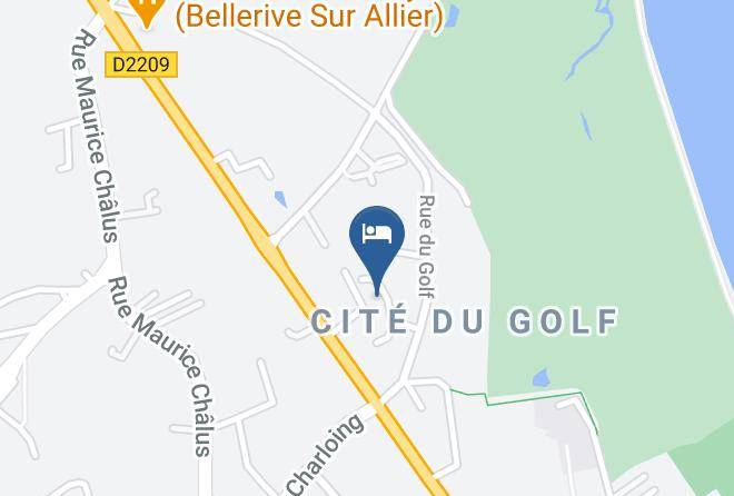Allier - Hotel Premiere Classe Vichy Climatise Renove Maps