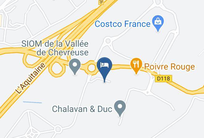 Essonne - Hotel Premiere Classe Villejust Za Courtaboeuf Maps