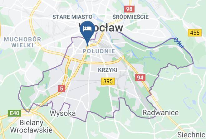 Wroclaw - Hotel Premiere Classe Wroclaw Centrum Maps