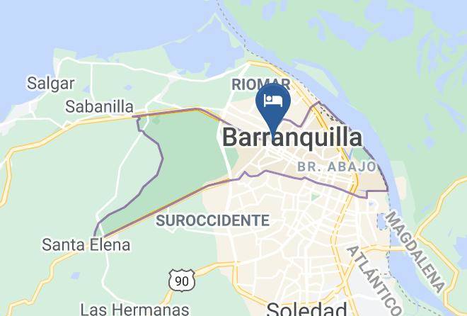Barranquilla - Hotel Premium Barranquilla Maps