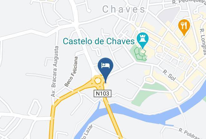 Chaves - Hotel Premium Chaves Aquae Flaviae Maps