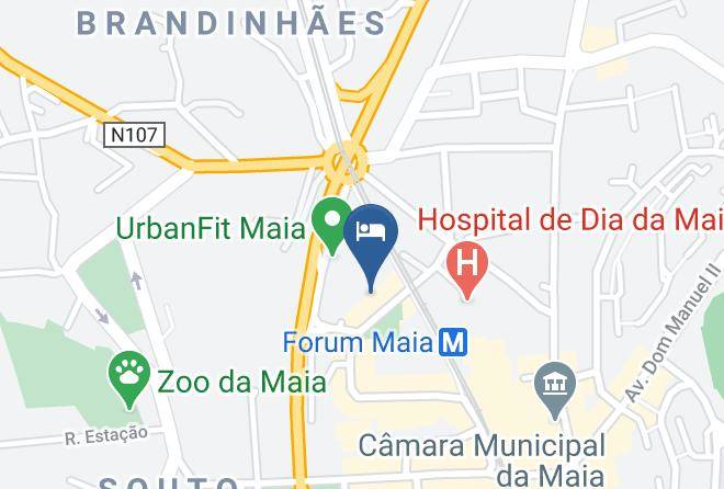 Maia - Hotel Premium Porto Maia Maps
