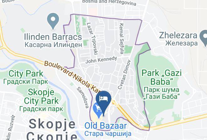 Skopje - Hotel Premium Maps