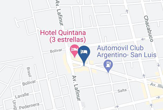 La Capital San Luis - Hotel Premium Tower Suites Maps