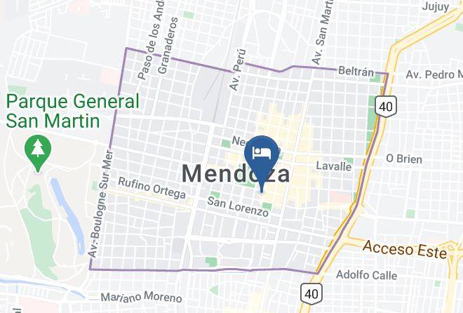 Mendoza - Hotel Premium Tower Suites Maps
