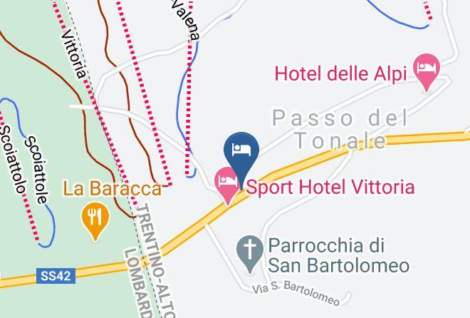 Trento - Hotel Presena Maps