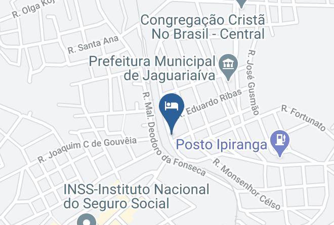 Jaguariaiva - Hotel Preserve Maps