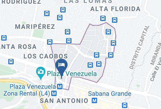 Caracas - Hotel President Maps