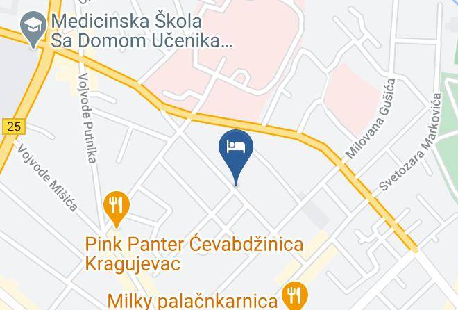 Sumadijski Okrug - Hotel President De Luxe Maps