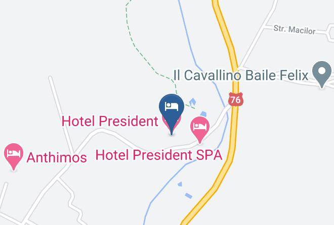 Sanmartin - Hotel President Maps