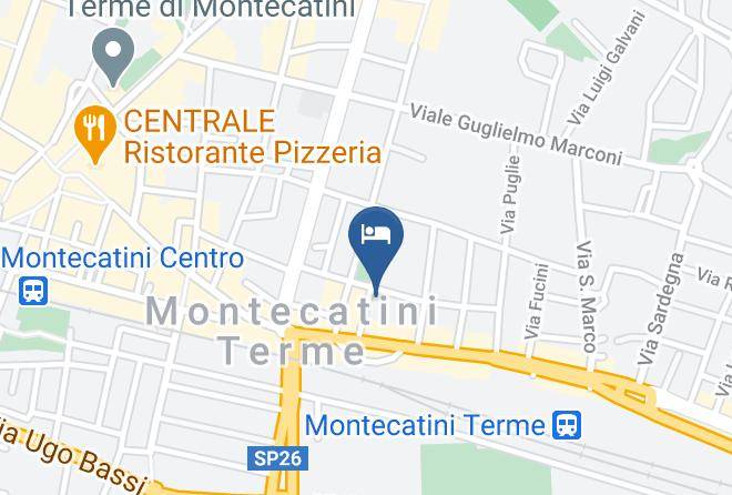 Pistoia - Hotel President Maps