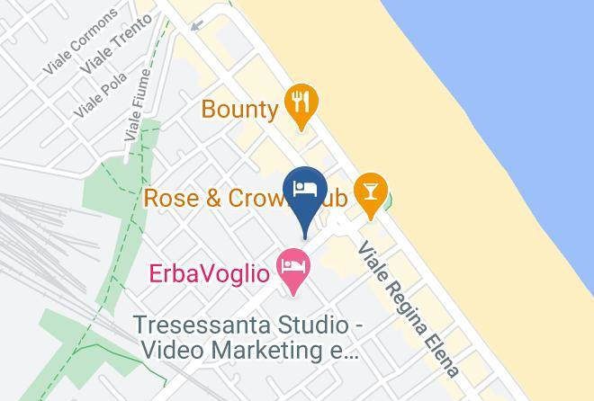 Rimini - Hotel President Maps