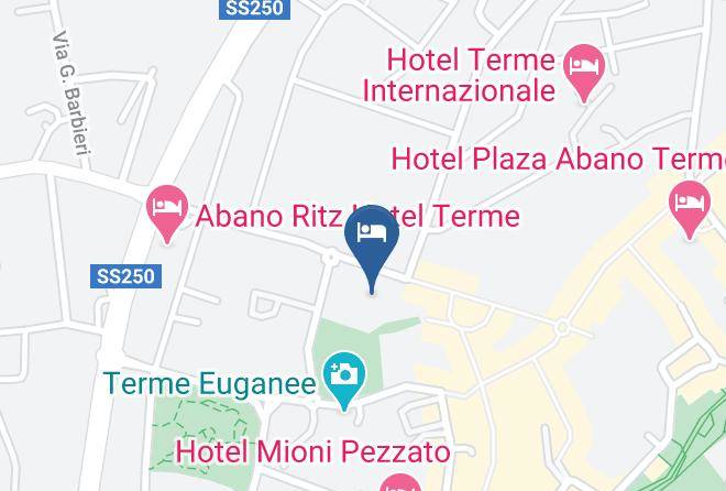 Padua - Hotel President Terme Maps