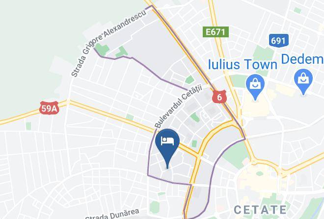 Timisoara - Hotel President Timisoara Maps
